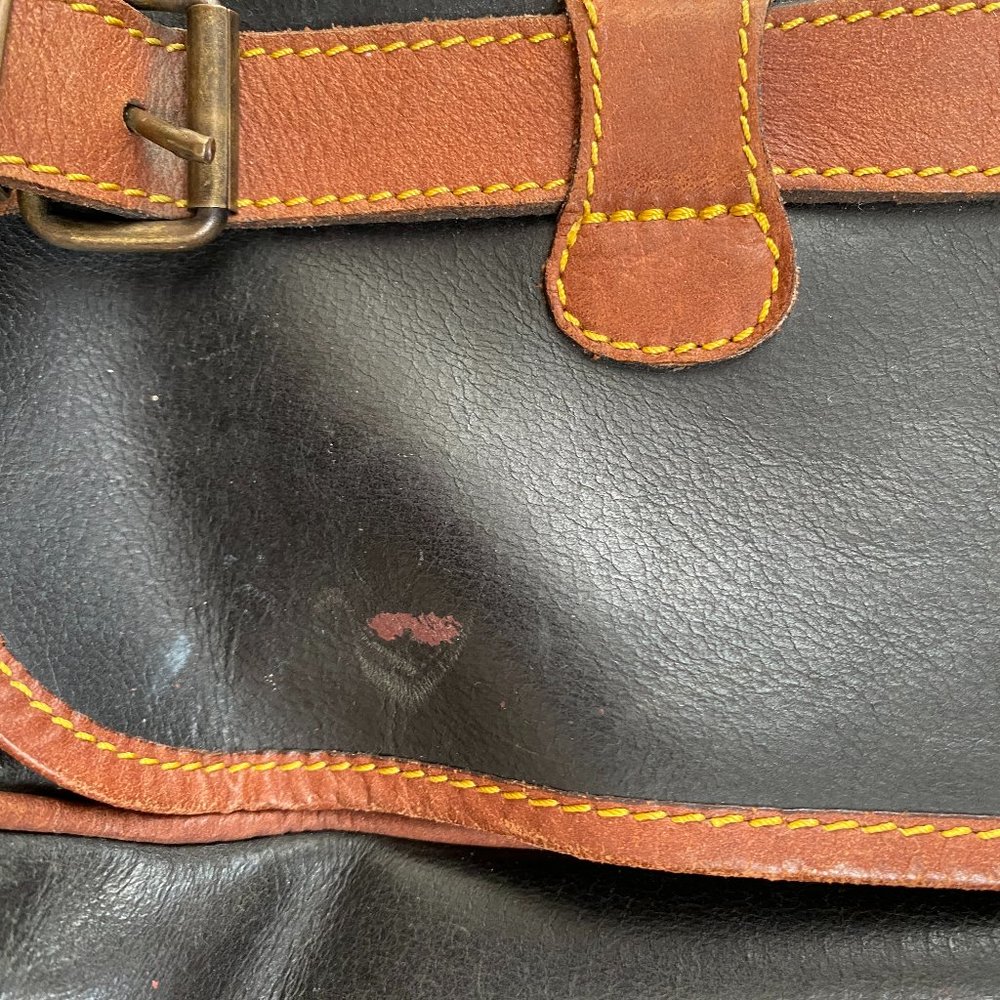 Vintage Eddie Bauer Leather Briefcase - Picture 3 of 7